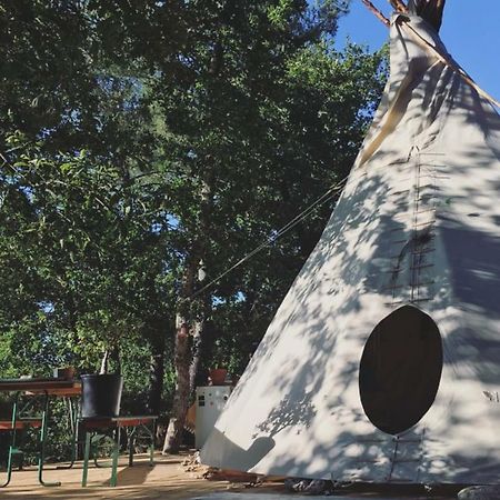 Tipi Lodge dans la Forêt Mimizan-Plage Exterior foto