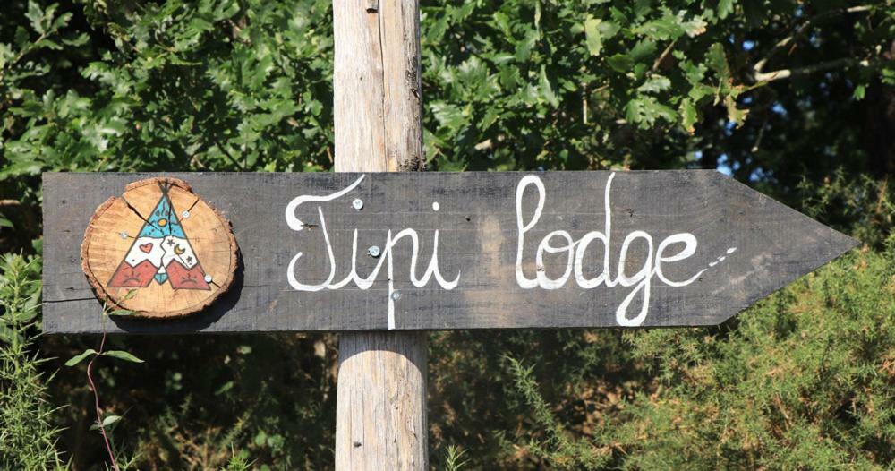 Tipi Lodge dans la Forêt Mimizan-Plage Exterior foto