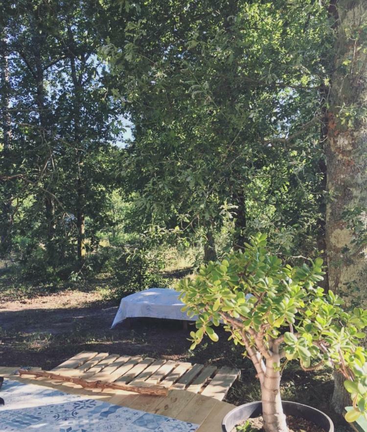 Tipi Lodge dans la Forêt Mimizan-Plage Exterior foto