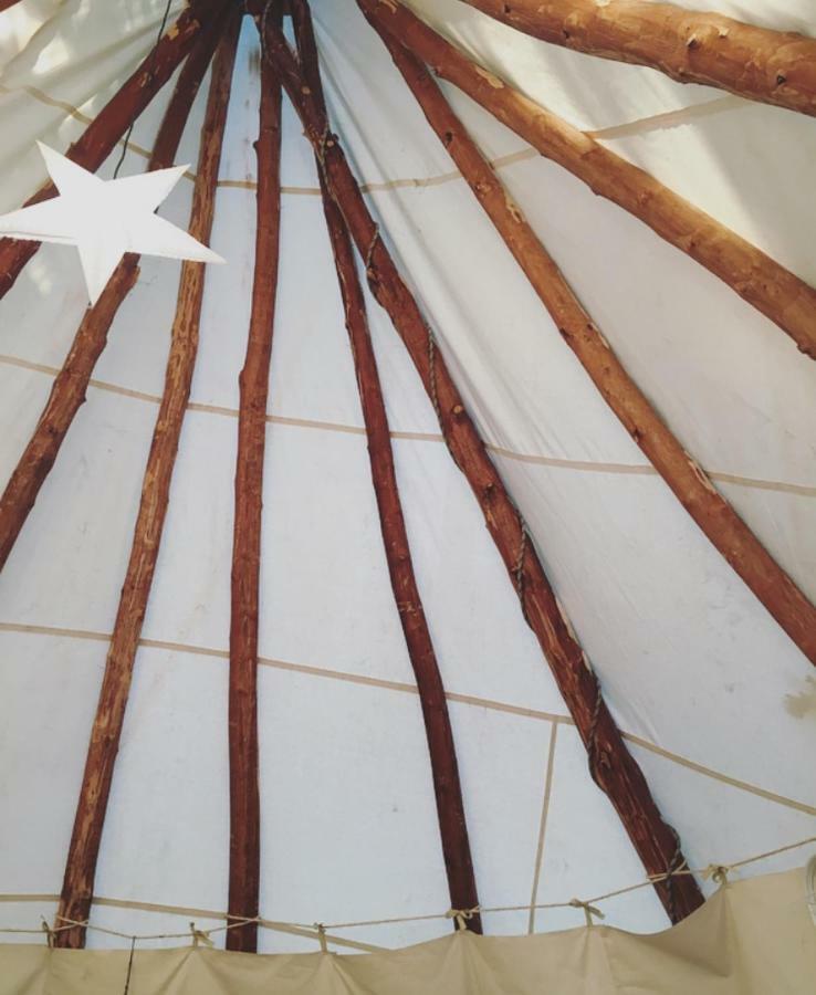 Tipi Lodge dans la Forêt Mimizan-Plage Exterior foto
